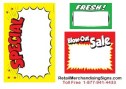 Retail Contemporary Price Cards Sale Tags